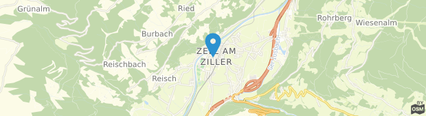 Umland des Gasthof Bräu Zell am Ziller