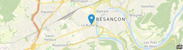 Umland des Citea Besancon