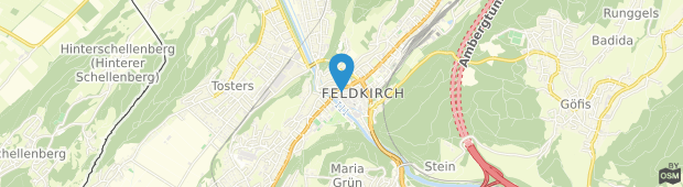 Umland des Montforthaus Feldkirch
