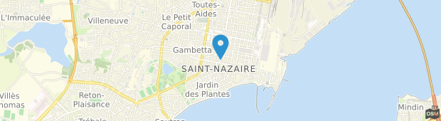 Umland des Hotel De Touraine Saint-Nazaire