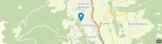 Umland des Hutte Kaltenbach