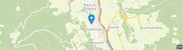 Umland des Ferienwohnung Optimal Kaltenbach