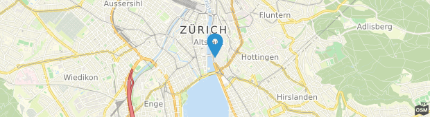 Umland des Altstadt Hotel Zurich