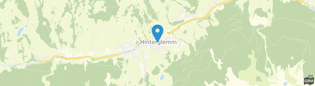 Umland des Blumenhotel Knappenhof Saalbach-Hinterglemm