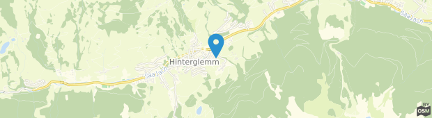 Umland des Unterellmau Hotel Saalbach-Hinterglemm