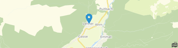 Umland des Pension Lehnerhof Garni