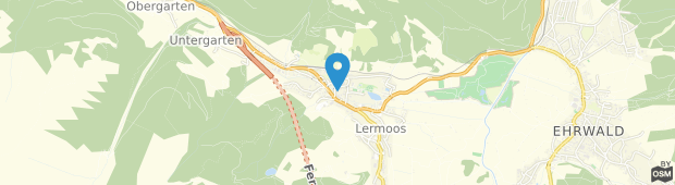 Umland des Alpenrose Hotel Lermoos