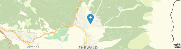 Umland des Alpenappartements Cristall Ehrwald