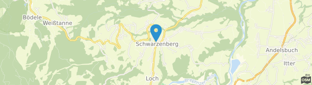 Umland des Hotel Hirschen Schwarzenberg