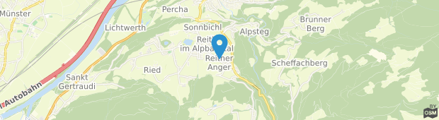 Umland des Pension Alpina Reith im Alpbachtal