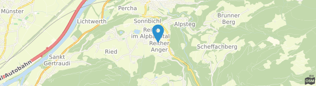 Umland des Angerer Familienappartements Reith im Alpbachtal