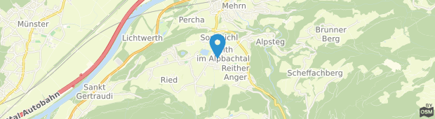 Umland des Kirchenwirt Appartements Reith im Alpbachtal