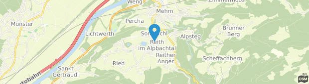 Umland des Der Kirchenwirt Das Vitale Geniesserhotel Reith im Alpbachtal