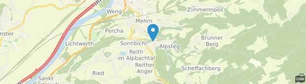 Umland des Haus Jud Pension Reith im Alpbachtal