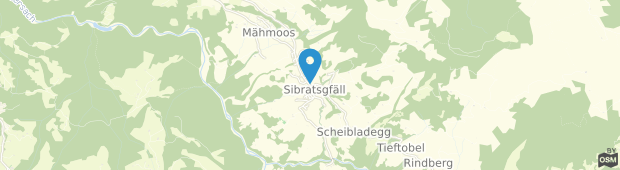 Umland des Ferienpension Katharinahof Sibratsgfall