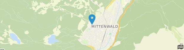 Umland des Ferienhaus Bichler Mittenwald