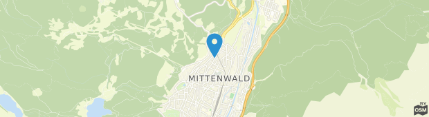 Umland des Ferienhäuser Werdenfels Hotel Mittenwald