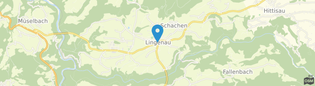 Umland des Gasthof Zum Lowen Lingenau