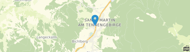 Umland des Pension Edelweiss Sankt Martin am Tennengebirge