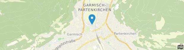 Umland des Hotel Garni Edelweiss Garmisch-Partenkirchen
