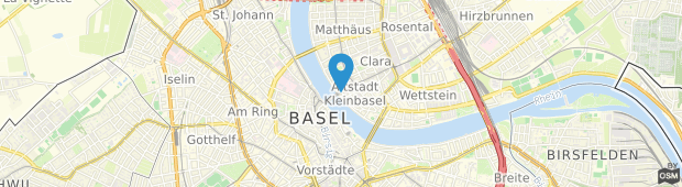 Umland des Hotel Merian Basel