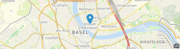 Umland des Volkshaus Basel