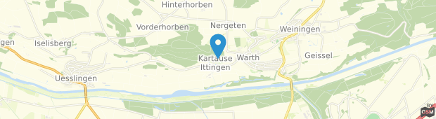 Umland des Kartause Ittingen Hotel- und Gastwirtschaftsbetrieb