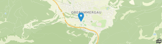 Umland des Jugendherberge Oberammergau