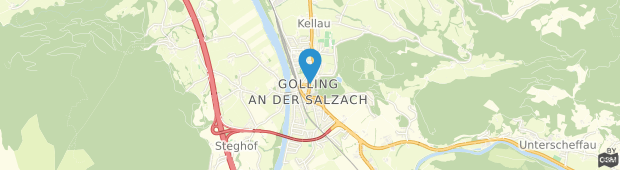 Umland des Döllerer's Geniesserhotel Golling an der Salzach