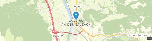 Umland des Gasthof Goldene Traube Golling an der Salzach