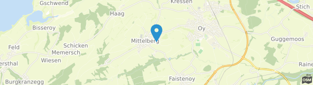 Umland des Vitalhotel Die Mittelburg Oy-Mittelberg