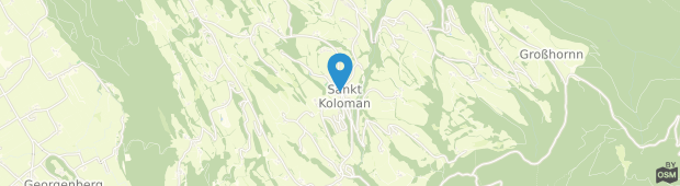 Umland des Gasthof Goldener Stern Sankt Koloman