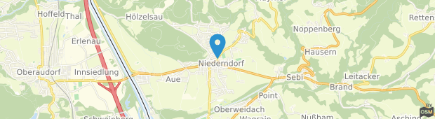 Umland des Gradlwirt Gasthof Niederndorf