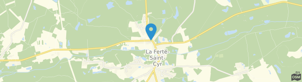 Umland des Hotel Saint Cyr La Ferte-Saint-Cyr
