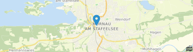 Umland des Kultur- und Tagungszentrum Murnau am Staffelsee / Oberbayern