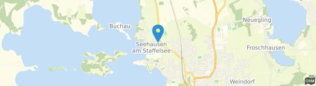 Umland des Gasthof zum Stern Guesthouse Seehausen am Staffelsee