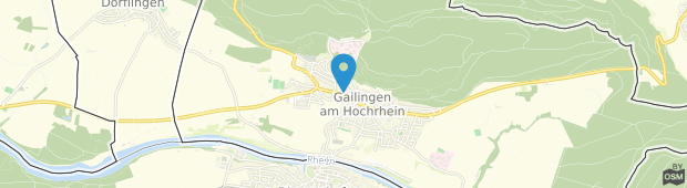 Umland des Hotel-Restaurant Hirschen / Gailingen