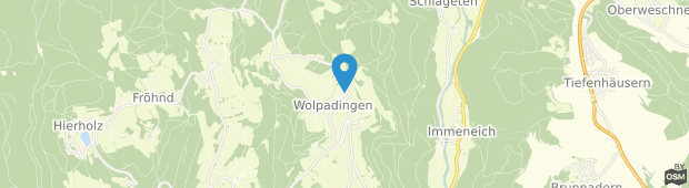 Umland des Landgasthaus Hirschen Dachsberg