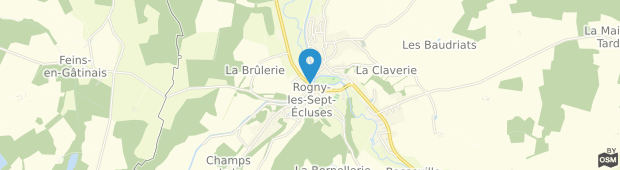 Umland des Auberge des 7 Ecluses Rogny-les-Sept-Ecluses