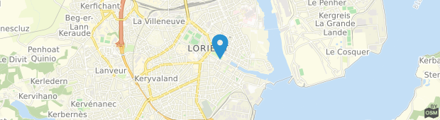 Umland des Mercure Lorient Centre Hotel