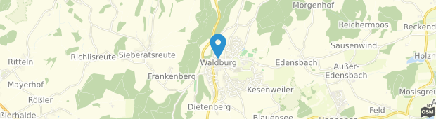 Umland des Krone Waldburg