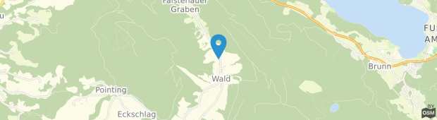 Umland des Pension Wald