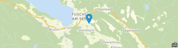 Umland des Pension Stöllinger Fuschl am See