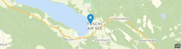 Umland des Pension Tannhof Fuschl am See