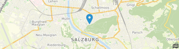 Umland des AllYouNeed Hotel Salzburg