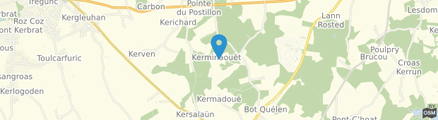 Umland des Le Chateau de Kerminaouet