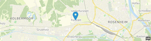 Umland des Hotel und Gasthof Alt-Fürstätt Rosenheim
