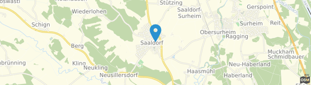 Umland des Gasthof Mayrwirt Saaldorf-Surheim