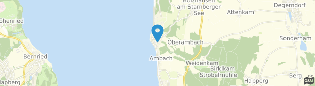 Umland des Landhotel Huber am See Ambach