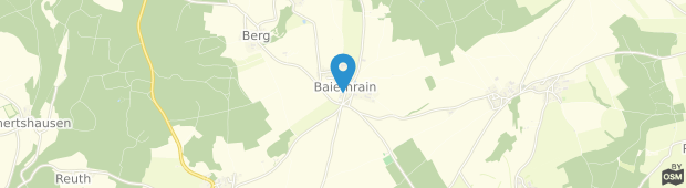 Umland des Gasthaus Baiernrain